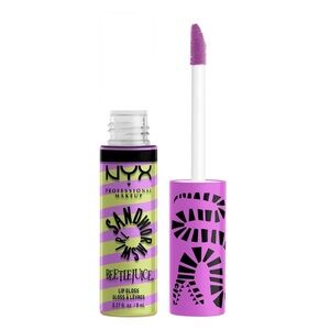 NYX Beetlejuice Lip Gloss - Green/Purple shade only.